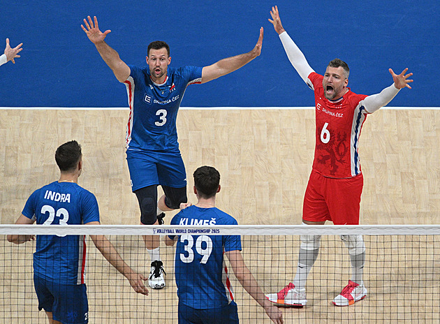 Mám radost, ale výkon nebyl nejlepší, ví trenér volejbalistů. Věří si na semifinále?