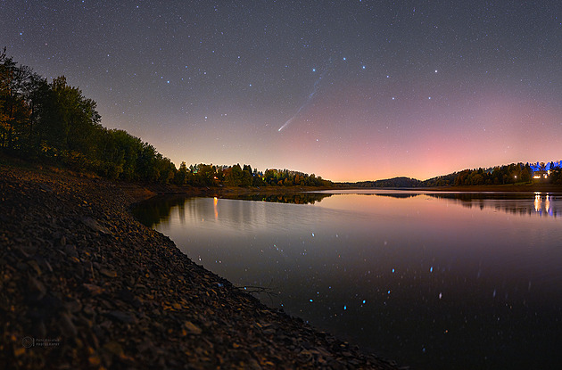 Snímek ze Sečské přehrady ocenila NASA. Je na něm unikátní výjev