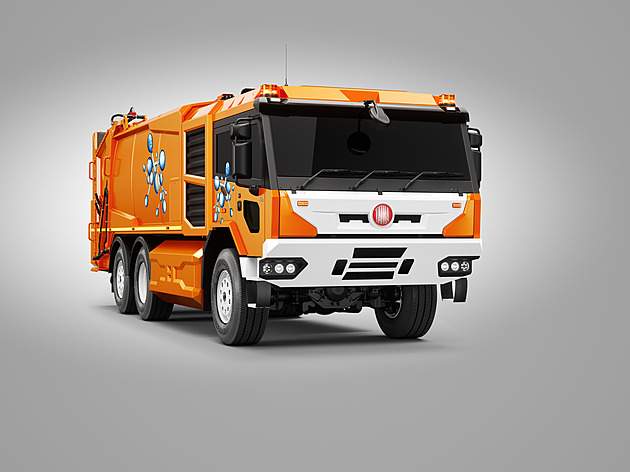 Tatra staví popelářský speciál na vodík, hotový má být v roce 2028