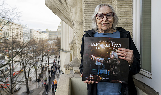 Marta Kubišová pokřtila své nové album, symbolicky v Melantrichu