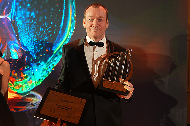 Titul EY Podnikatel roku 2025 si odnesl investor a byznysmen Dušan Šenkypl