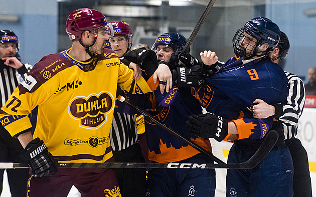 Jihlava v prvoligovém semifinále otáčela v Litoměřicích, druhou výhru má i Zlín