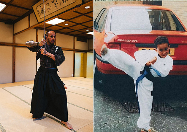 Hamilton trénoval se samurajem z Kill Billu a vzpomínal na dětství i šikanu