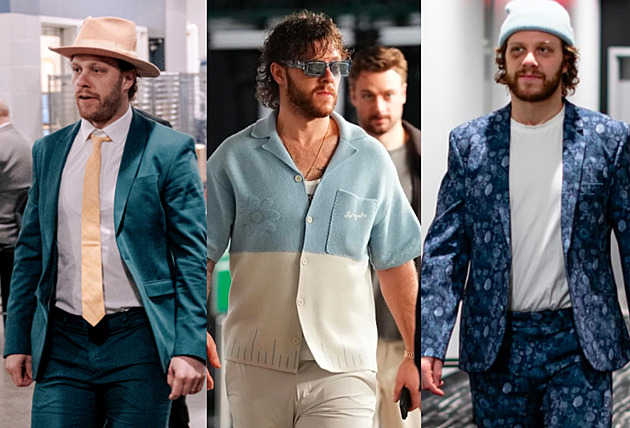 Eltonův oblek i Zorrův klobouk. Pastrňák si libuje v módě, podívejte se na jeho outfity